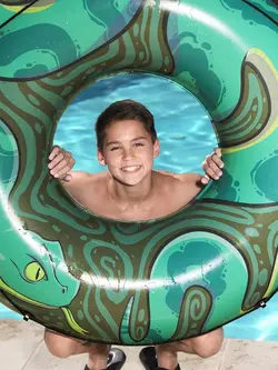 حلقه شنا بادی طرح مار