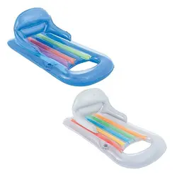 تشک بادی روی آب پشتی دار