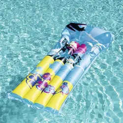 تشک بادی روی آب یک نفره طرح دار بست وی