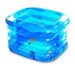 وان بادی مربعی شفاف با طول 143 سانتی متر