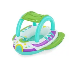 تشک بادی روی آب طرح هواپیما با سایه بان بست وی