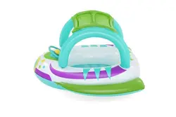 تشک بادی روی آب طرح هواپیما با سایه بان بست وی