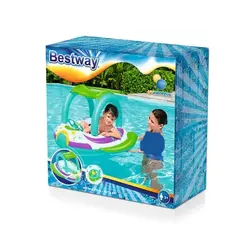 تشک بادی روی آب طرح هواپیما با سایه بان بست وی