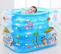 وان بادی ارتفاع بلند شیشه ای کودک