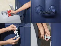 جکوزی بادی خانوادگی مربعی بست وی