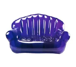 کاناپه بادی چند کاره دو نفره با بدنه شفاف