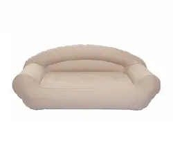 کاناپه بادی دو نفره کرمی بست وی