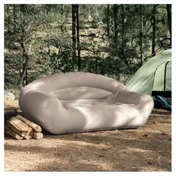 کاناپه بادی دو نفره کرمی بست وی