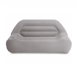 کاناپه بادی دو نفره طوسی رنگ