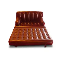 کاناپه بادی چند کاره زرشکی