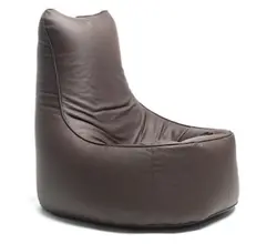 مبل هپی چیر پشتی دار رنگ قهوه ای