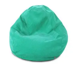 مبل شنی مخملی اینتکس با رنگ فیروزه ای