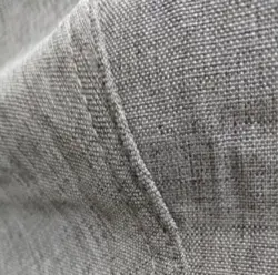 مبل شنی راحتی کتان با زیر پایی