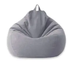 مبل شنی راحتی کتان با زیر پایی