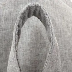 مبل شنی راحتی کتان با زیر پایی