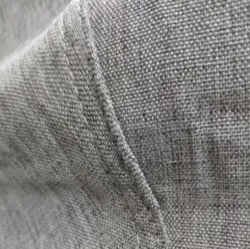 مبل شنی راحتی کتان با زیر پایی