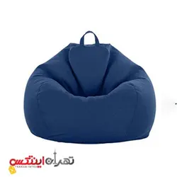 مبل شنی یک نفره آبی اینتکس