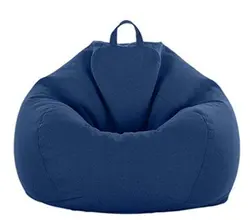 مبل شنی یک نفره آبی اینتکس