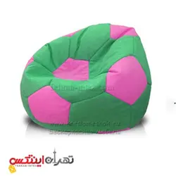 مبل شنی سبز و سفید مخمل