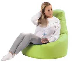 مبل شنی راحتی ضد آب سبز رنگ اینتکس