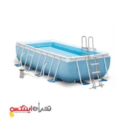 استخر پیش ساخته 488 سانتی متر با پمپ 220 ولت