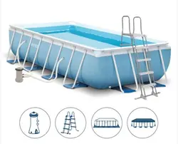 استخر پیش ساخته 488 سانتی متر با پمپ 220 ولت