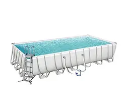استخر فریمی مستطیلی با پمپ شنی