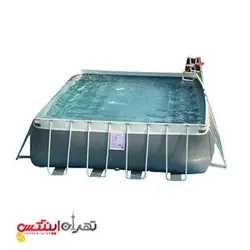استخر پیش ساخته ایرانی 8 در 4 با عمق 130