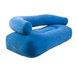 کاناپه بادی دو نفره با تکیه گاه مجزا