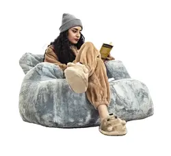 مبل شنی تکنفره با رویه طرح دار اینتکس