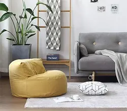 مبل شنی راحتی طلایی اینتکس