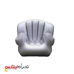 مبل بادی یک نفره نقره ای سبک