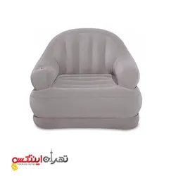 مبل بادی مخمل تک نفره اینتکس