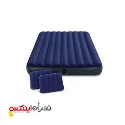 تشک بادی دو نفره بالشدار اینتکس
