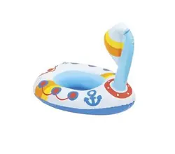 عروسک بادی با طرح قایق کودک