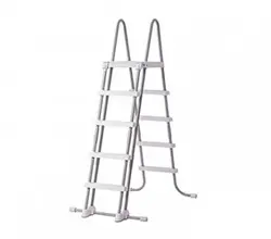 استخر پیش ساخته intex فریمی گرد 132 × 549 جدید با پمپ 110 شنی