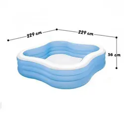 استخر بادی مربعی بزرگسال