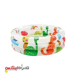 استخر بادی گرد اینتکس با طرح اژدها