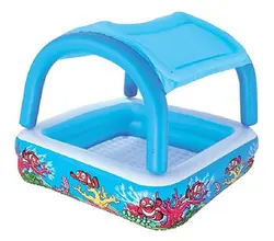 استخر بادی مربعی طرح دار کودک بست وی