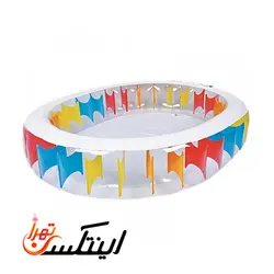 استخر بادی بیضی با دیواره رنگی جیلانگ