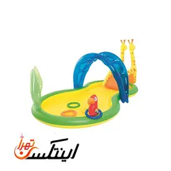 استخر بادی سرسره دار طرح زرافه بست وی