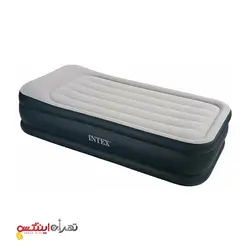 تخت خواب بادی یک نفره دو رنگ اینتکس