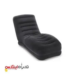 مبل بادی شیبدار یک نفره مخمل 2018