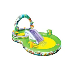 استخر بادی کودک سرسره دار بزرگ اینتکس intex 57451