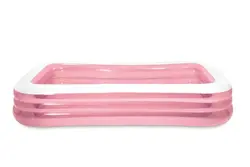 استخر بادی بزرگ صورتی مستطیلی اینتکس intex 58487