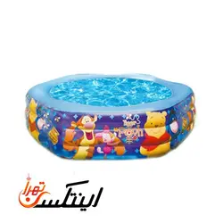 استخر بادی کودک 6 ضلعی کودک با طرح پو