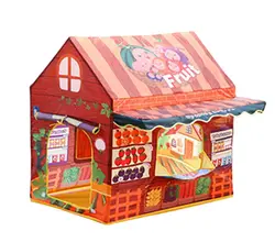 چادر بازی کودک با طرح میوه فروشی