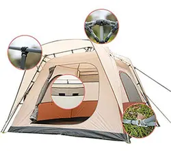 چادر مسافرتی اتوماتیک 6 نفره دولایه