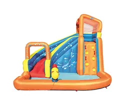 استخر بادی کودک دارای سرسره بزرگ