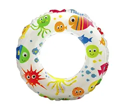 حلقه شنا دست دوم طرح ماهی کودک